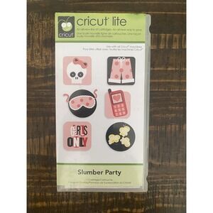 Cricut Lite Slumber Party Cartridge EUC